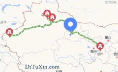 高德地图标注春节热门自驾路线